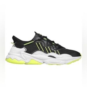 Adidas Ozweego-Size 6.5 men/8 women’s Black\White\Yellow- Great Condition
